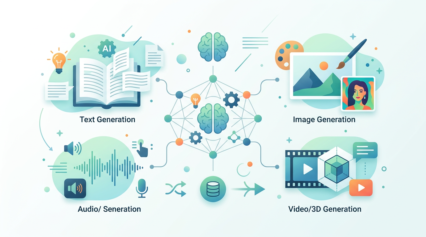 生成AIの種類と特徴