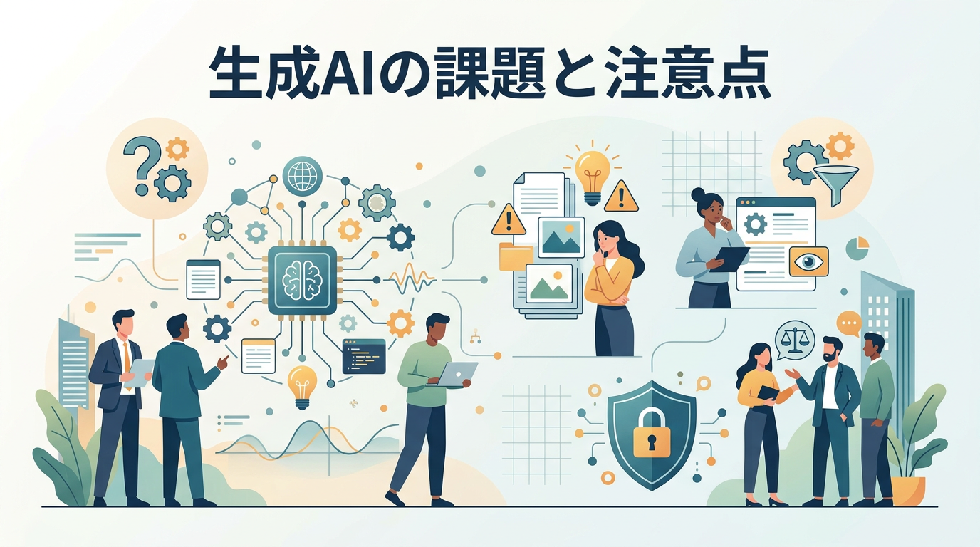 生成AIの課題と注意点