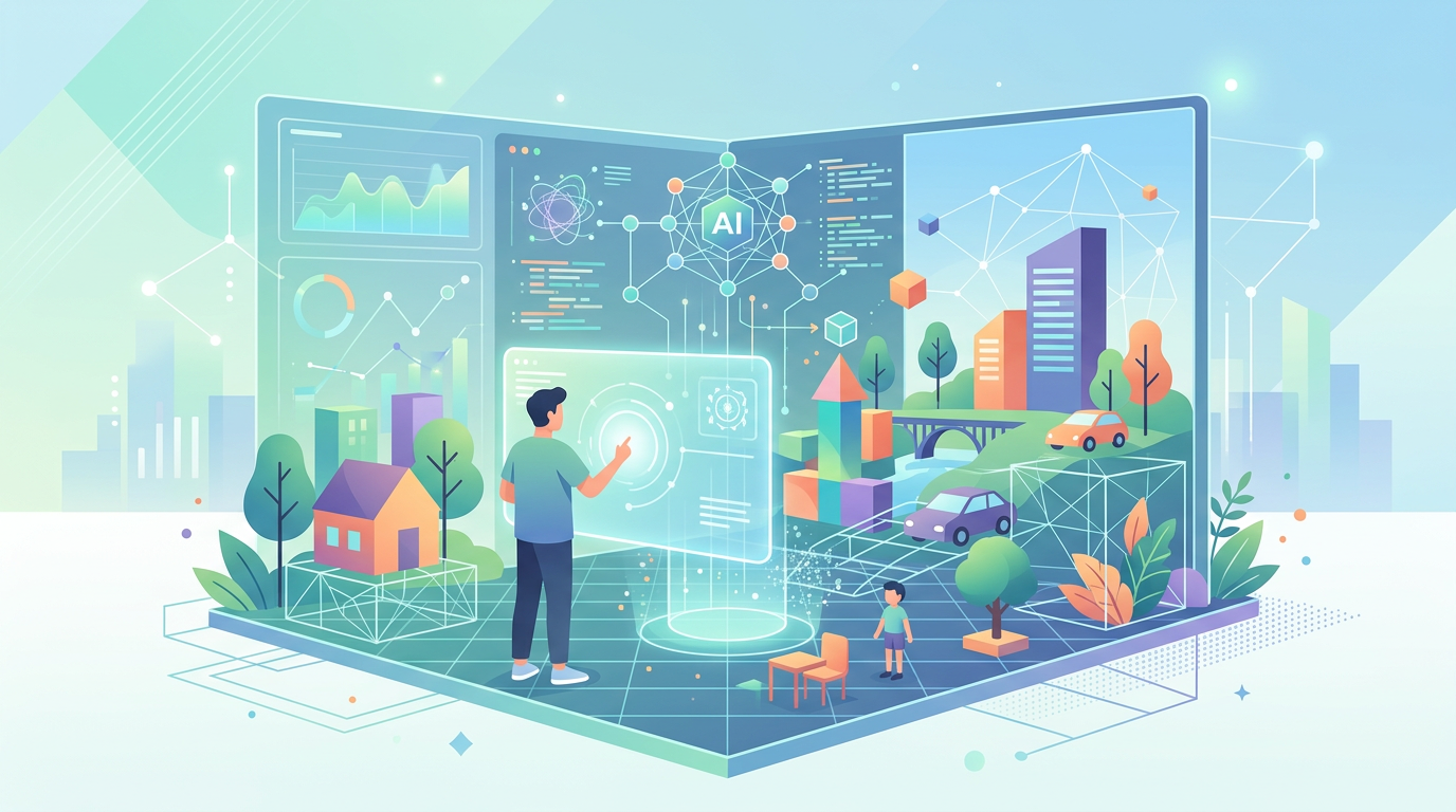 3Dモデル生成AI：バーチャル空間を創造